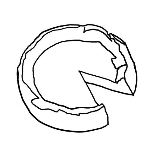 Brat Burnt Cheesecake sketch