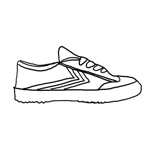 Feiyue 1920 Fe Lo Canvas Trainers sketch