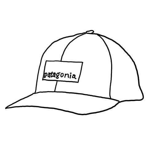 Patagonia Trucker's Cap sketch